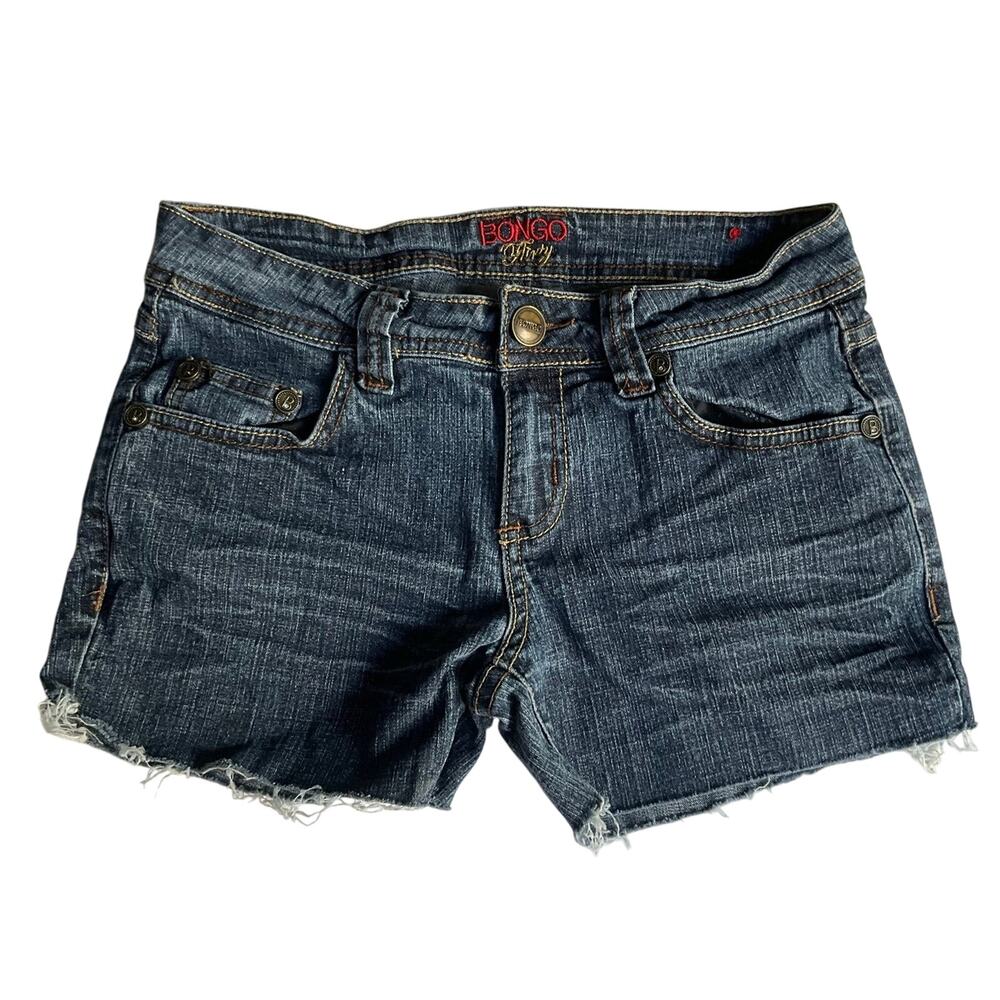 Bongo Women Jean Shorts Denim, size 27, Blue